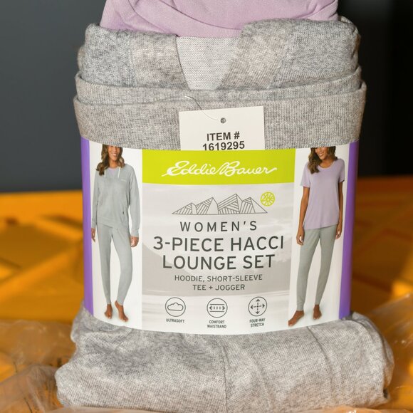 Eddie Bauer  WOMEN'S 3-PIECE HACCI LOUNGE SET - Picture 1 of 4